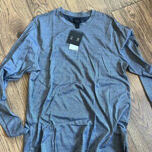 Men's 14th & Union Long Sleeve Shirt Blue New With Tags Size Medium